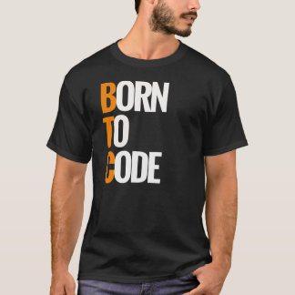 T-shirt Soutenu pour coder - le codeur de programmeur de