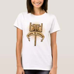 T-shirt Soutenu pour danser (léopard)