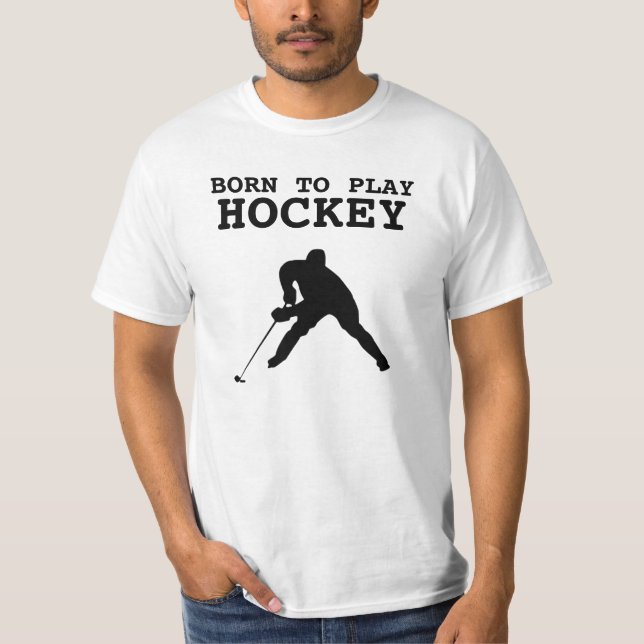 T-shirt Soutenu pour jouer à l'hockey (Devant)