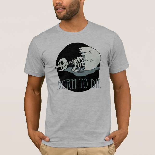 T-shirt "Soutenu pour mourir " (Devant)