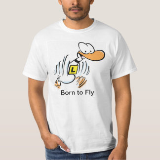 T-shirt Soutenu pour piloter la chemise de bande dessinée