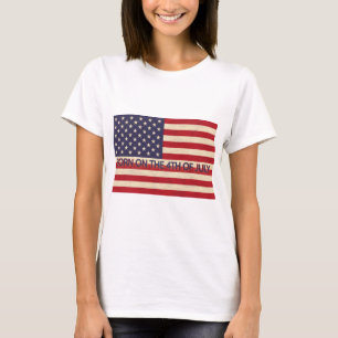 T-shirt Soutenu sur 4 juillet