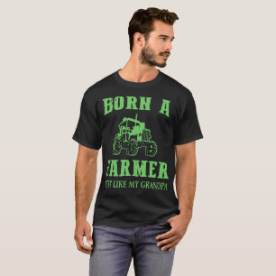 T-shirt soutenu un agriculteur aimez juste ma ferme de