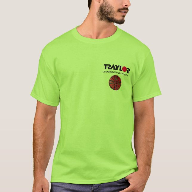 T-shirt souterrain de Traylor (Devant)