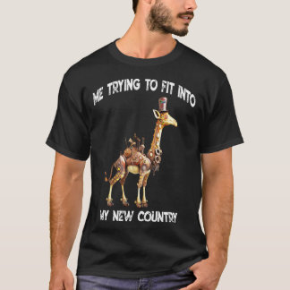 T-shirt South African me trying to fit into my new country