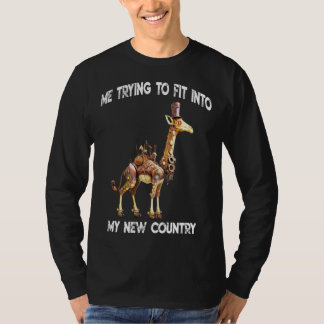 T-shirt South African me trying to fit into my new country