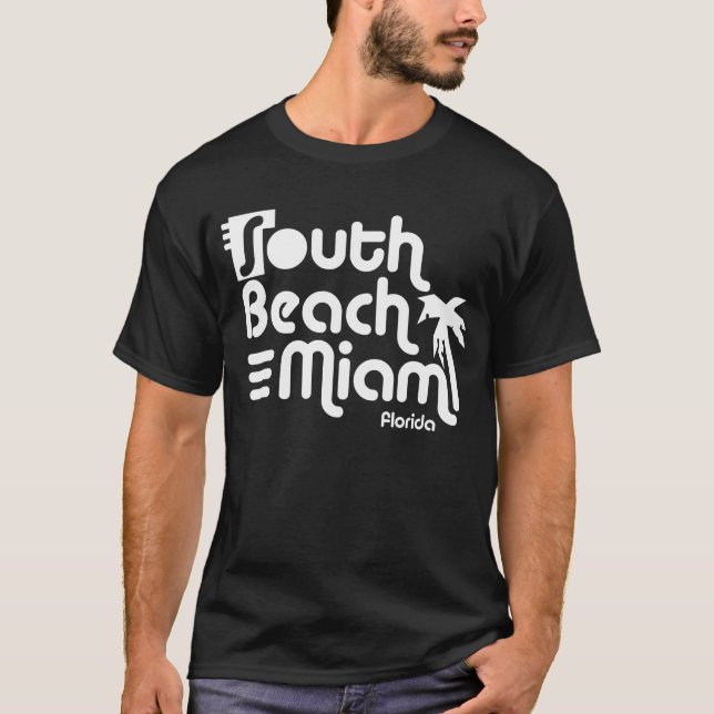 T-shirt South Beach Miami (Devant)