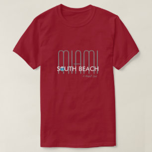 T-shirt South Beach, Miami - Une chemise MisterP