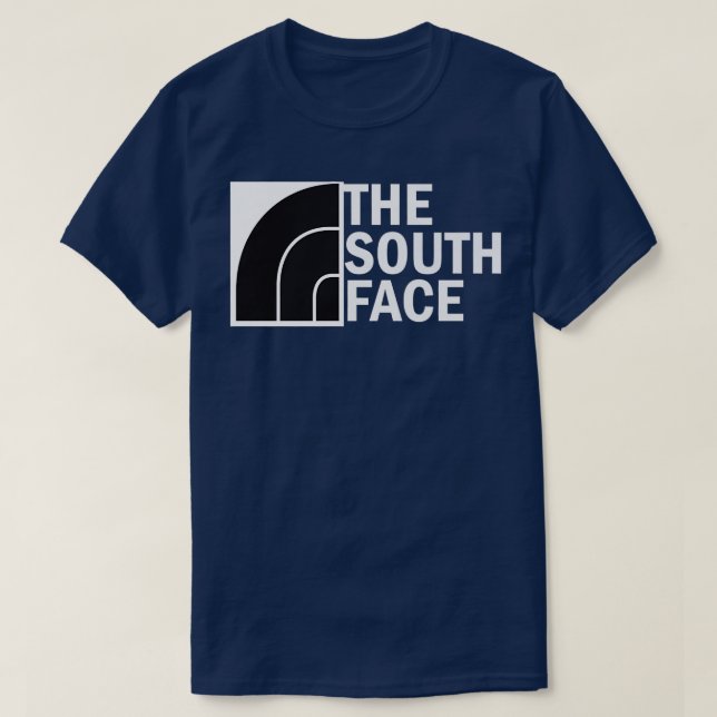 T-shirt South Face Mountain Rock Escalade à l'extérieur No (Design devant)