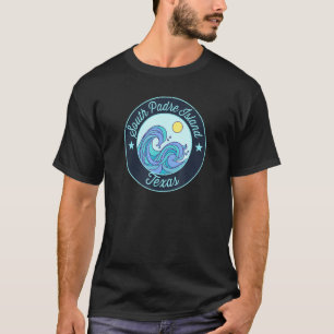 T-shirt South Padre Island Tx Texas Souvenir Surf nautique