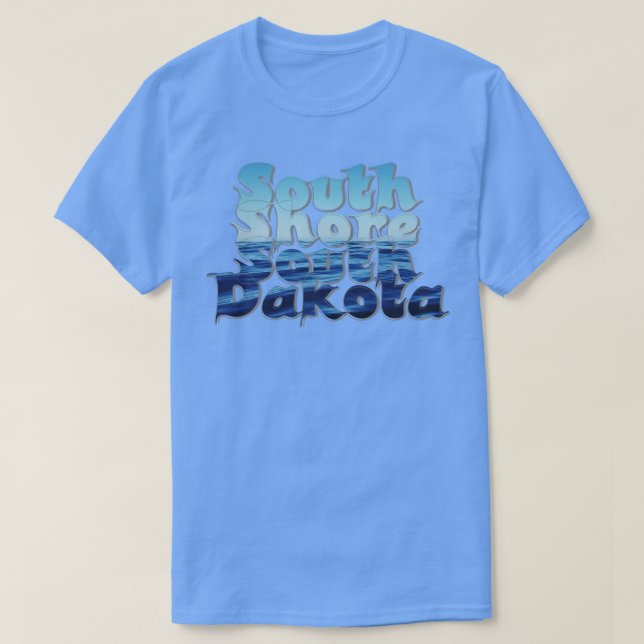 T-shirt South Shore Dakota du Sud (Design devant)