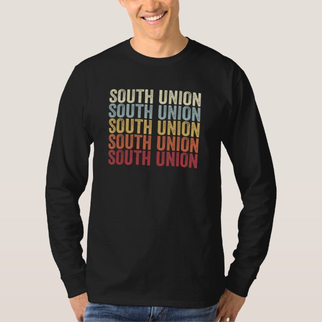 T-shirt South Union Pennsylvania South Union PA Retro Vint (Devant)