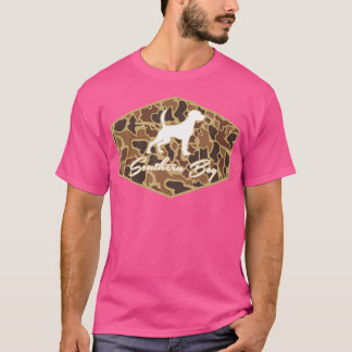 T-shirt Southern Boy Camouflage Chasse Chien Bonjour Chass