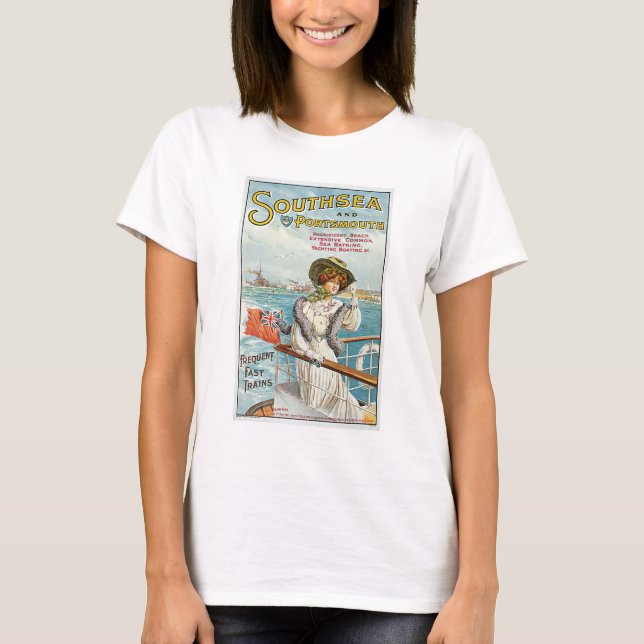 T-shirt Southsea et Portsmouth (Devant)