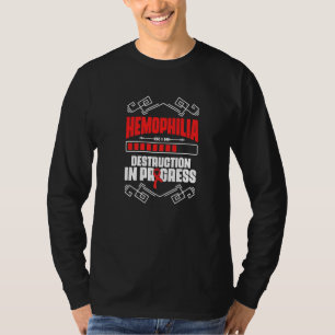 T-shirt Soutien à la destruction de l'hémophilie Survivant