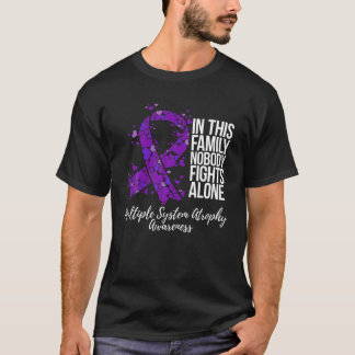 T-shirt Soutien à la famille Connaissance de l'atrophie de