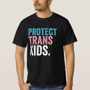 T-shirt Soutien à la fierté LGBT Protégez les enfants tran