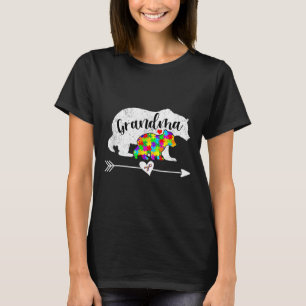 T-shirt Soutien à l'ours de grand-mère sensibilisation sur