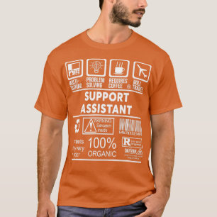 T-SHIRT SOUTIEN ASSISTANT NICE DESIGN