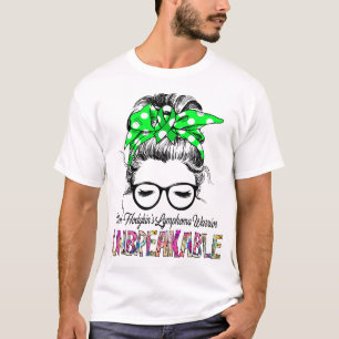 T-shirt Soutien au ruban de sensibilisation au lymphome de