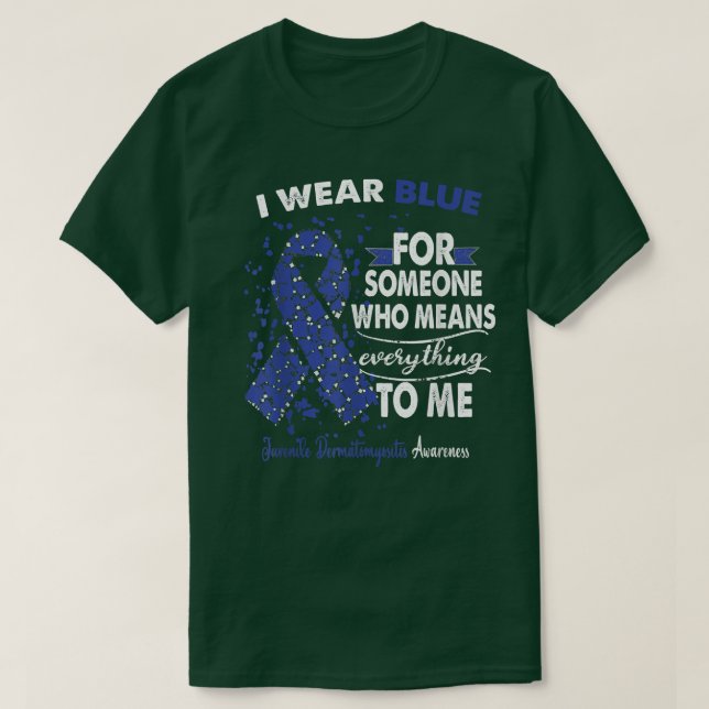T-shirt Soutien aux guerriers de la sensibilisation à la d (Design devant)