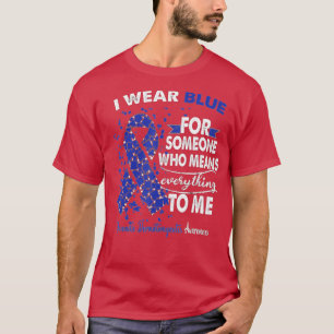 T-shirt Soutien aux guerriers de la sensibilisation à la d