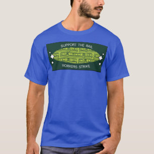 T-shirt Soutien aux travailleurs ferroviaires grève RMT
