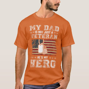 T-shirt Soutien aux vétérans de la famille militaire Mon p