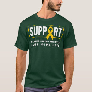 T-shirt Soutien Chemise contre le cancer de l'enfance - Ca