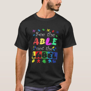 T-shirt Soutien De La sensibilisation sur l'autisme Autism