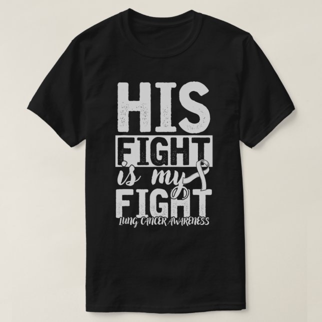 T-shirt Soutien de l'avion de combat White Ribbon Cancer d (Design devant)