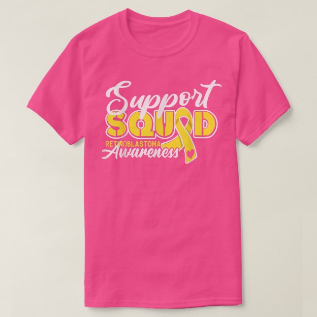 T-shirt Soutien de l'équipe I Enfance Retina Cancer I Reti (Design devant)