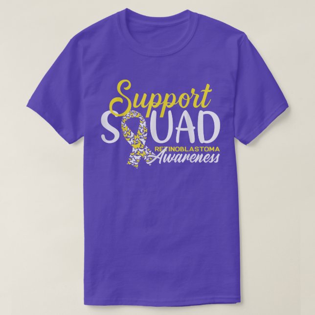 T-shirt Soutien de l'équipe I Enfance Retina Cancer I Reti (Design devant)