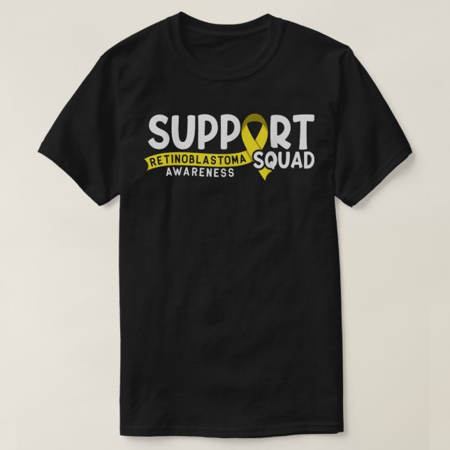 T-shirt Soutien de l'équipe I Enfance Retina Cancer I Reti (Design devant)