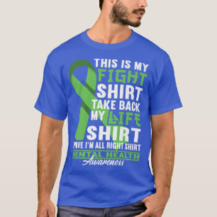 T-shirt Soutien de l'équipe I lutte chemise I Dépression e
