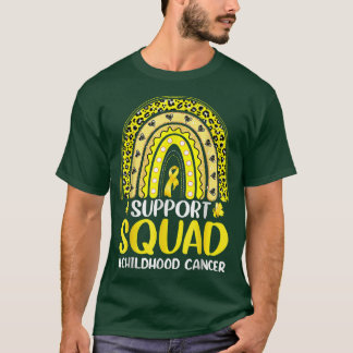 T-shirt Soutien de sensibilisation au cancer de l'enfance 