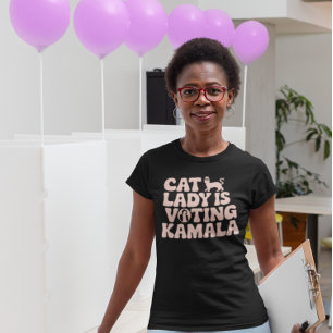 T-shirt Soutien des express Amoureux de les chats à la cam