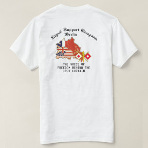 T-shirt Soutien des signaux de la Brigade de Berlin
