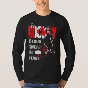 T-shirt Soutien du Canada Chute de sang Aucune crainte Hoc