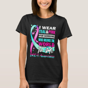 T-shirt Soutien Du Cancer Du Sein Et Du Cancer Ovarien