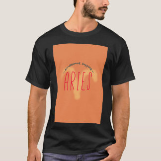 T-shirt Soutien émotionnel Bries Béliers Zodiac Art