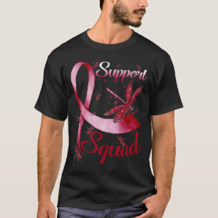 T-shirt Soutien Escadron Dragonfly Cerveau Aneurysme Sensi