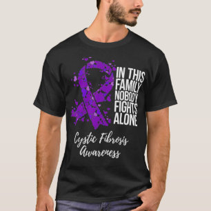 T-shirt Soutien familial Sensibilisation à la fibrose kyst