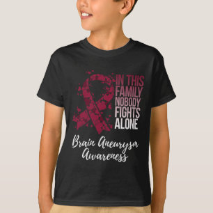 T-shirt Soutien familial Sensibilisation à l'neurysme céré
