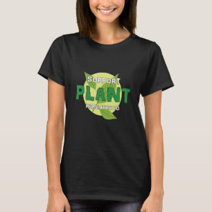 T-shirt Soutien Plante Parenthos Plante Citation Hobby Gar