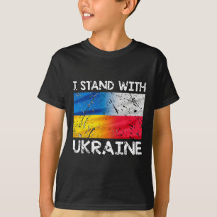 T-shirt Soutien polonais aux Ukrainiens Pologne Je suis av