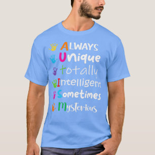T-shirt Soutien sensibilisation sur l'autisme Autisme Enfa