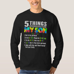 T-shirt Soutien sensibilisation sur l'autisme Autisme Son
