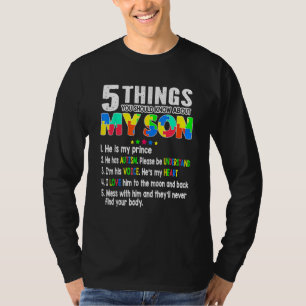 T-shirt Soutien sensibilisation sur l'autisme Autisme Son 