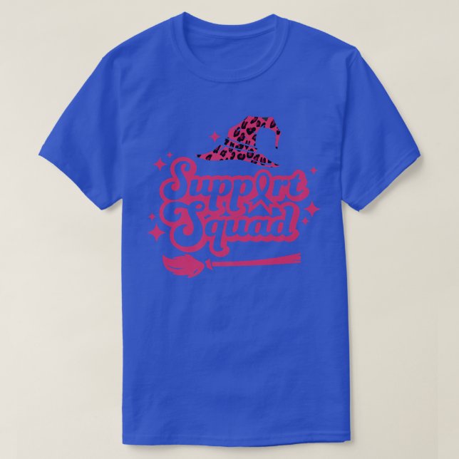 T-shirt Soutien Squad Sensibilisation au cancer du sein ro (Design devant)